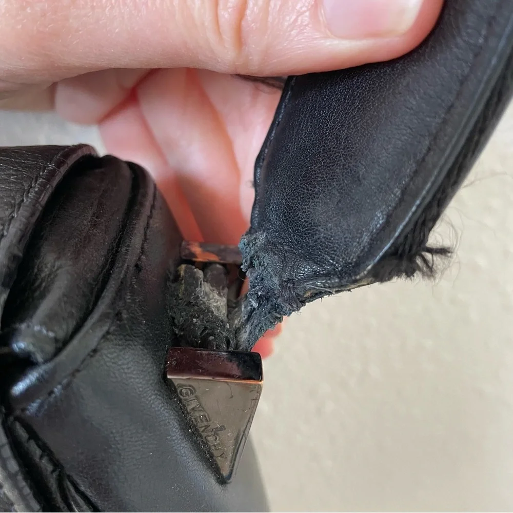 Givenchy poor leather